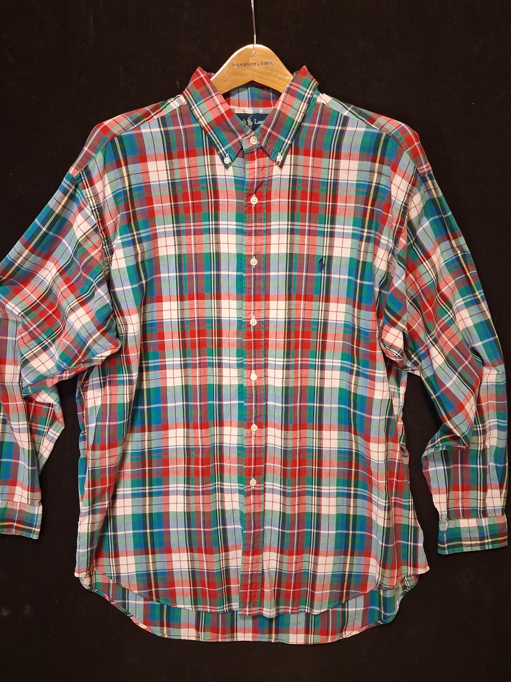 Polo by Ralph Lauren Red Multi Plaid Button-Down Shirt
